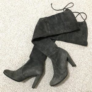 Stuart Weitzman Highland Over the Knee Suede Boots